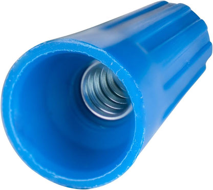 25-AWC Wiregard Screw-On Wire Connector Assortment, 22-8 AWG, Electrical Wire Nuts, 25 Pk, Blue, Grey, Orange, Red and Yellow